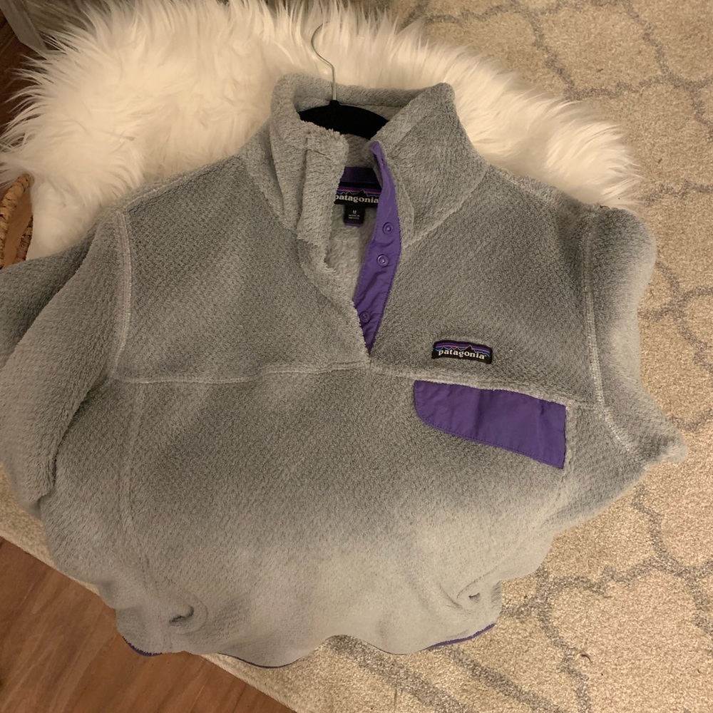 Patagonia Re-Tool Snap-T Fleece Pullover - Grey